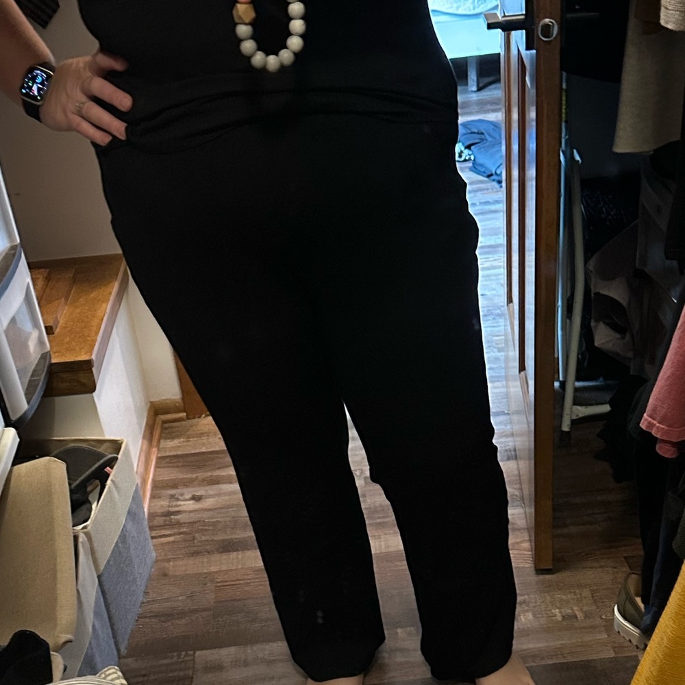 Lane Bryant Black boot cut Pants